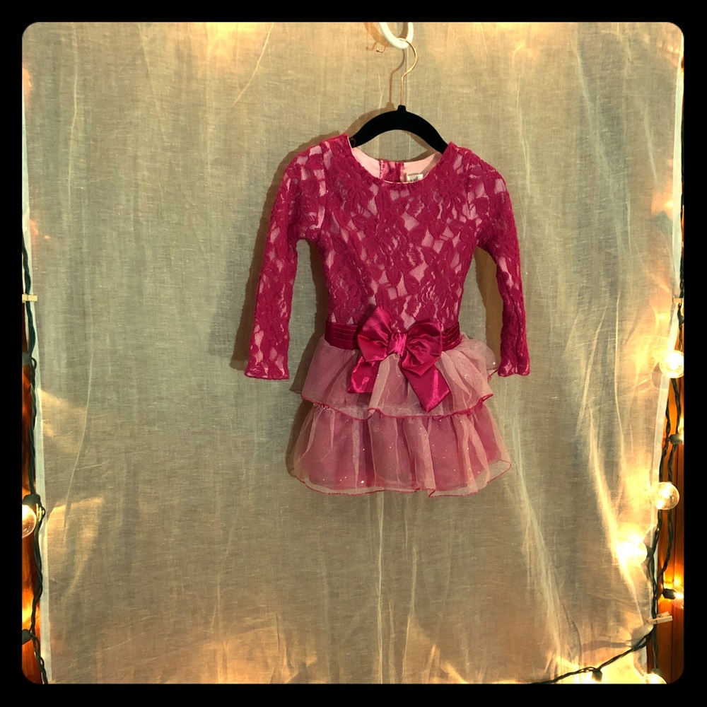 🎄Fancy 3T  Pink Party dress